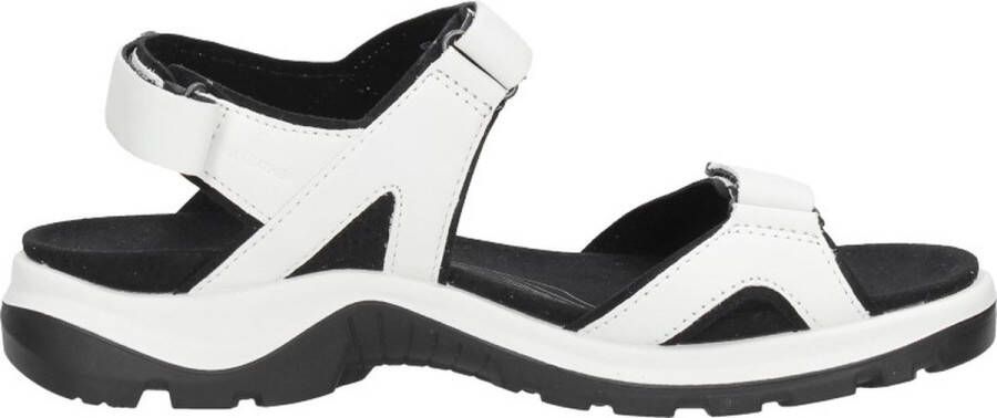 ECCO Offroad sandalen wit Leer Dames