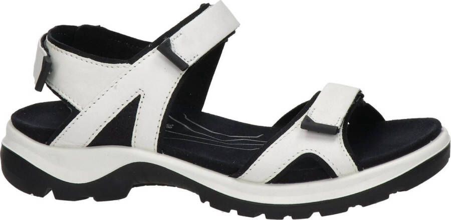 ECCO Offroad sandalen wit Leer Dames