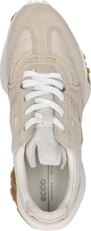 ECCO Retro dames lage sneaker Ecru