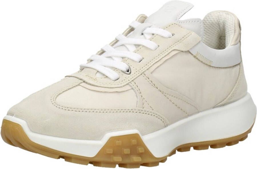 ECCO Retro dames lage sneaker Ecru