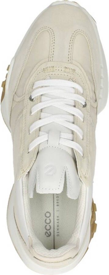 ECCO Retro dames lage sneaker Ecru