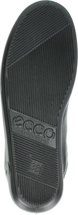 ECCO SOFT 2.0 dames Veterboot Zwart