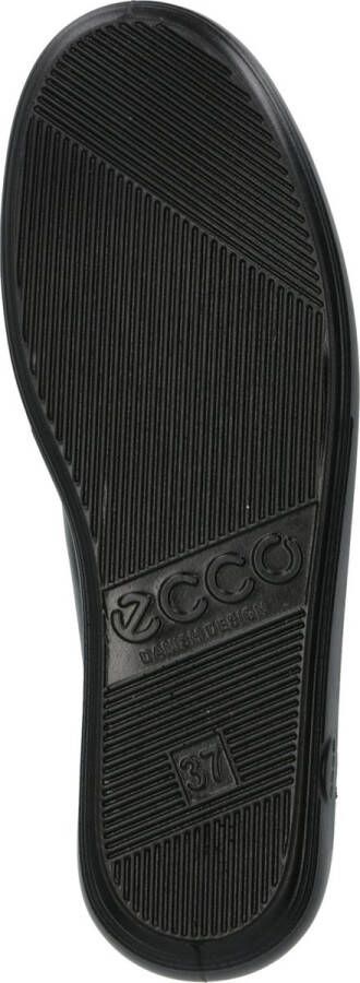 ECCO SOFT 2.0 dames Veterboot Zwart