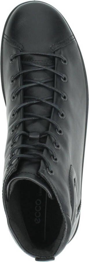 ECCO SOFT 2.0 dames Veterboot Zwart