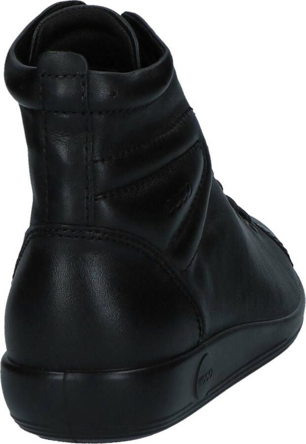 ECCO SOFT 2.0 dames Veterboot Zwart