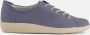 ECCO Soft 2.0 W Veterschoenen blauw Nubuck Dames - Thumbnail 7