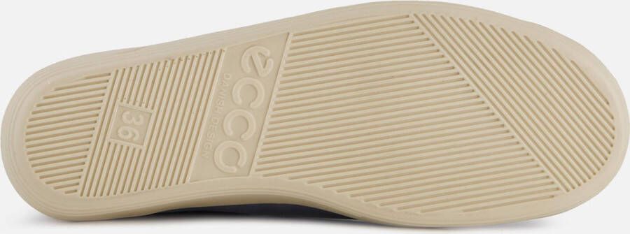 ECCO Soft 2.0 W Veterschoenen blauw Nubuck Dames