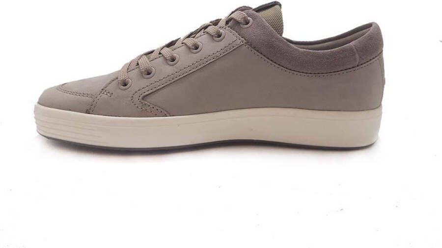 ECCO Soft 7 heren sneaker Taupe - Foto 9