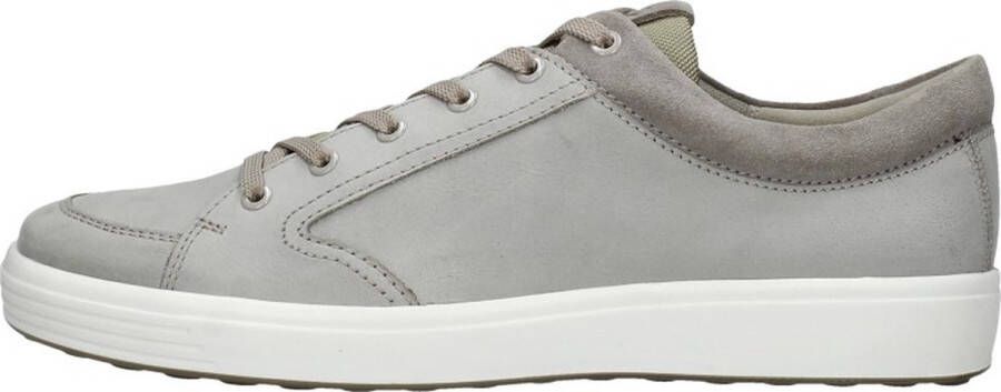 ECCO Soft 7 heren sneaker Taupe - Foto 15