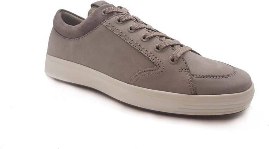 ECCO Soft 7 heren sneaker Taupe - Foto 3