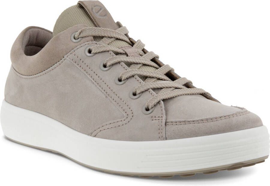 ECCO Soft 7 heren sneaker Taupe - Foto 6