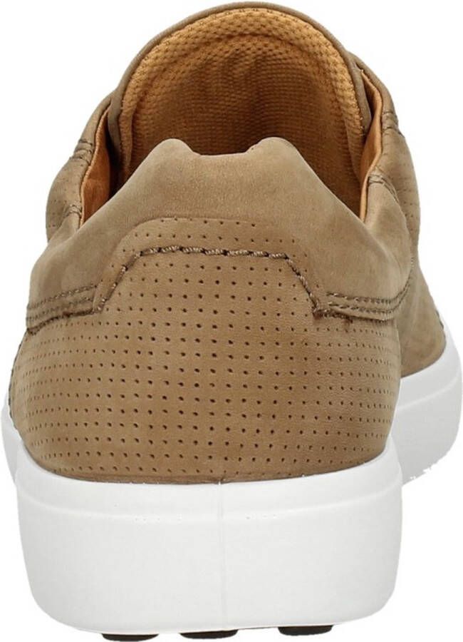 ECCO Soft 7 Sneakers bruin Nubuck Heren