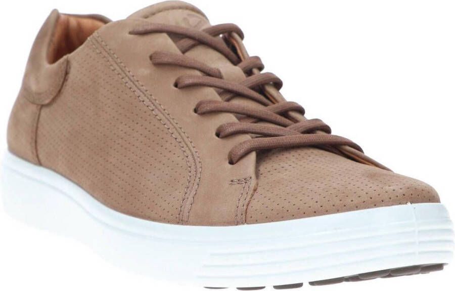 ECCO Soft 7 Sneakers bruin Nubuck Heren