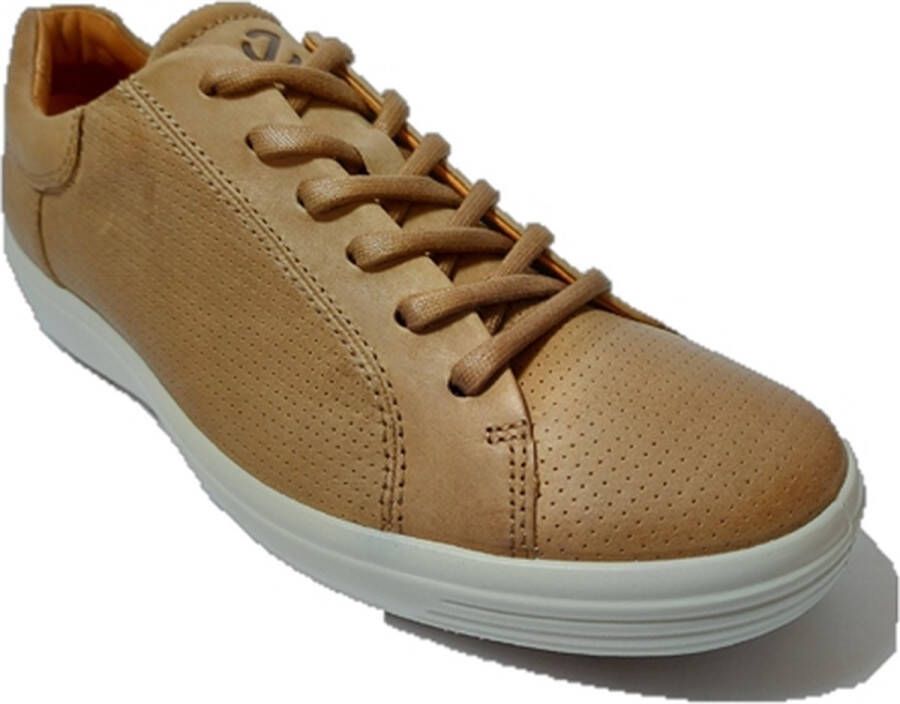 ECCO Soft 7 Sneakers bruin Nubuck Heren