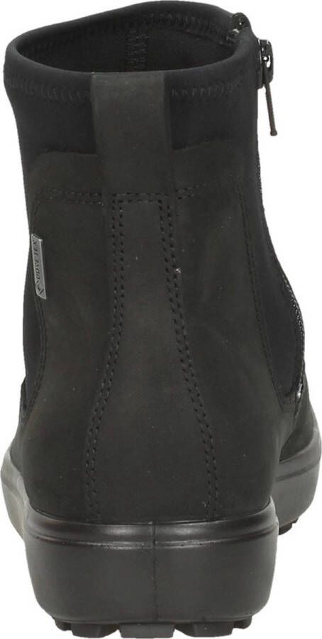 ECCO Soft 7 Tred W Chelsea boots zwart Nubuck Dames