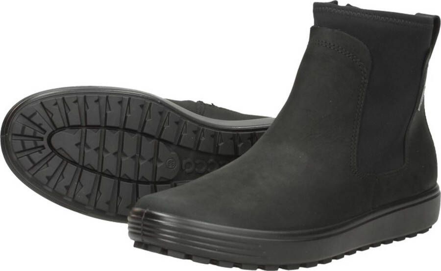 ECCO Soft 7 Tred W Chelsea boots zwart Nubuck Dames