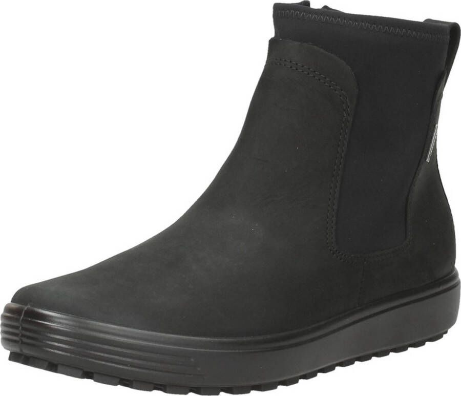 ECCO Soft 7 Tred W Chelsea boots zwart Nubuck Dames