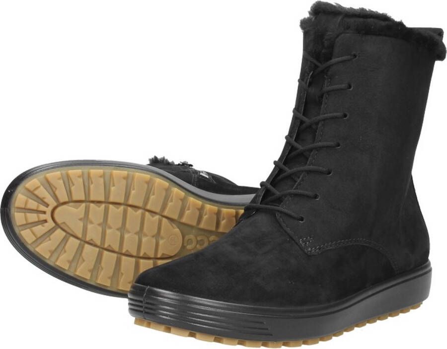 ECCO Soft 7 Tred W veterboots zwart