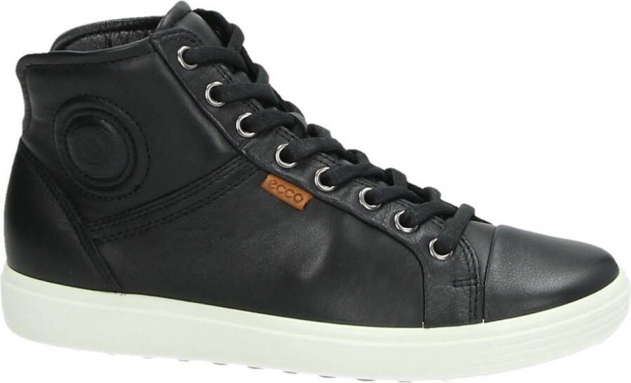 ECCO Soft 7 W Dames Sneakers Zwart