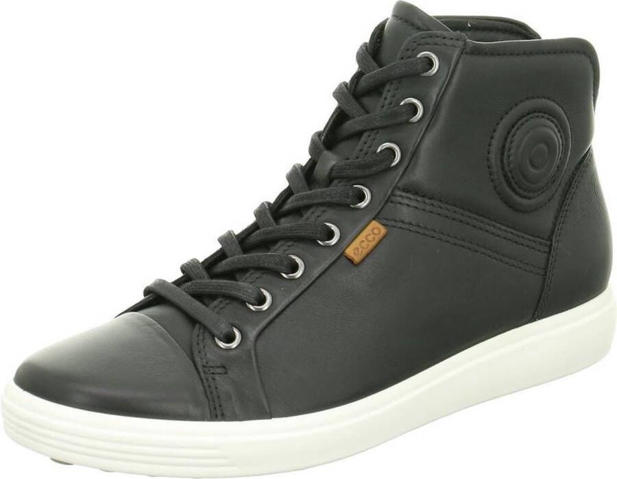 ECCO Soft 7 W Dames Sneakers Zwart