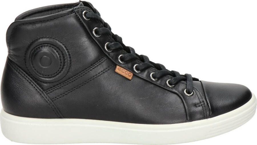 ECCO Soft 7 W Dames Sneakers Zwart