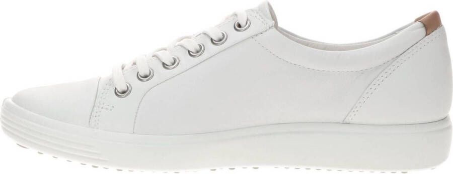 Ecco Sneakers SOFT 7 W met label vrijetijdsschoen lage schoen veterschoen smalle vorm