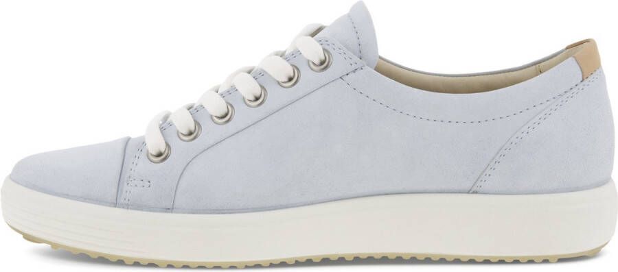 ECCO Soft 7 W Sneakers blauw Leer Dames