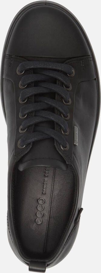 ECCO Soft 7 W veterschoenen zwart Textiel Dames