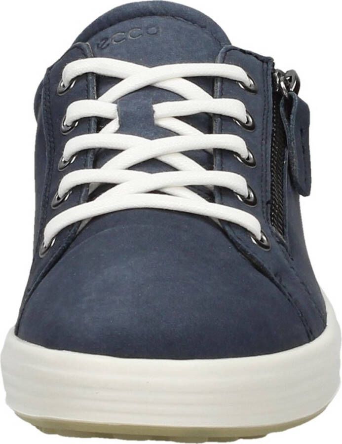 ECCO Soft 7 W Veterschoenen blauw Textiel Dames - Foto 15