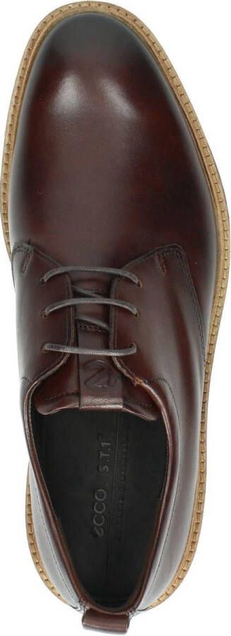 ECCO ST.1 Hybrid nette herenschoen Cognac