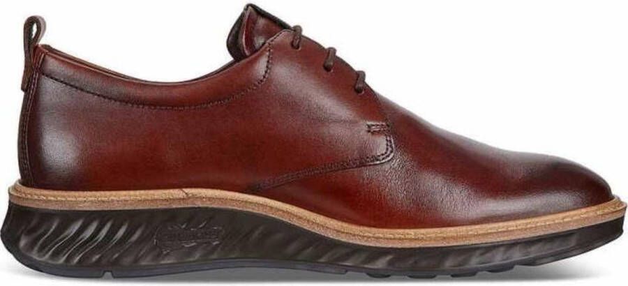 ECCO ST.1 Hybrid nette herenschoen Cognac