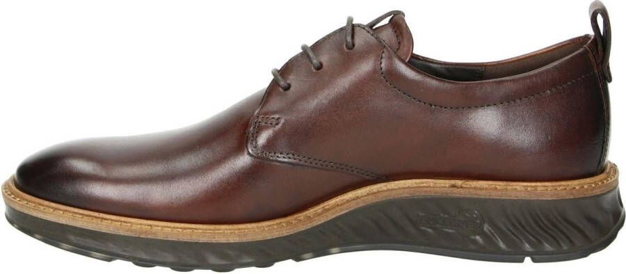 ECCO ST.1 Hybrid nette herenschoen Cognac