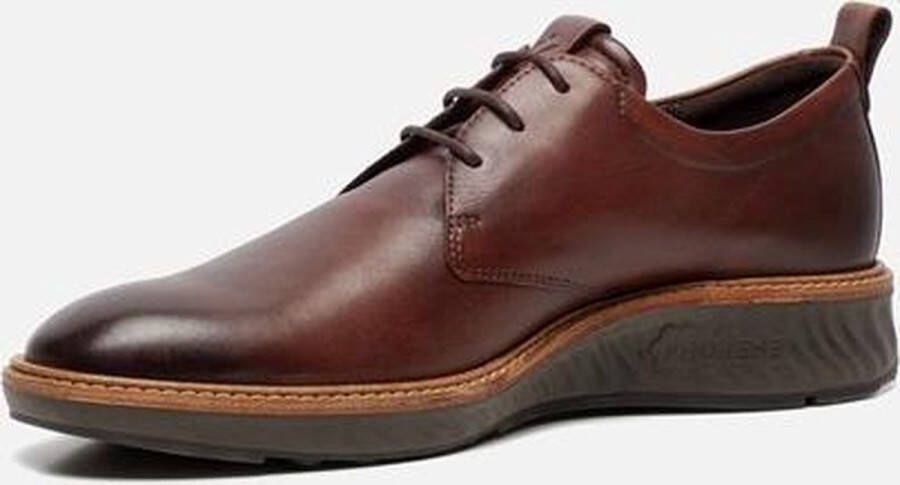 ECCO ST.1 Hybrid nette herenschoen Cognac