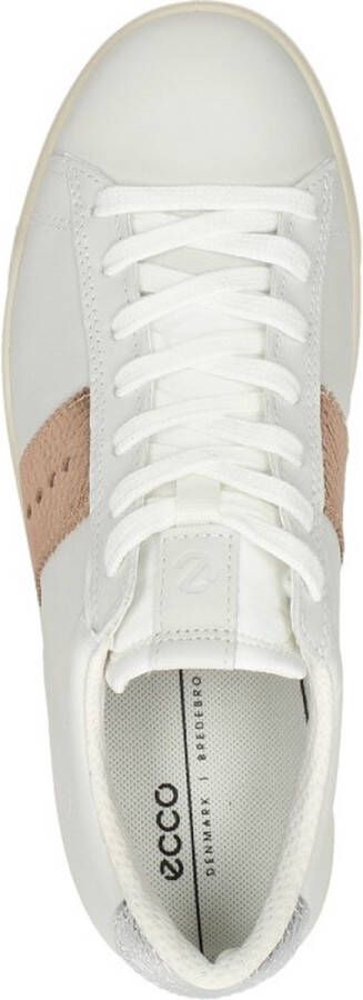 ECCO Street Lite dames sneakers Wit Uitneembare zool