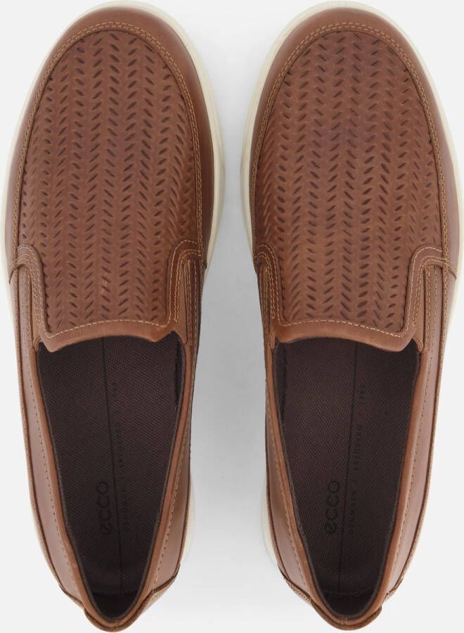 ECCO Street Lite M Instappers cognac Nubuck