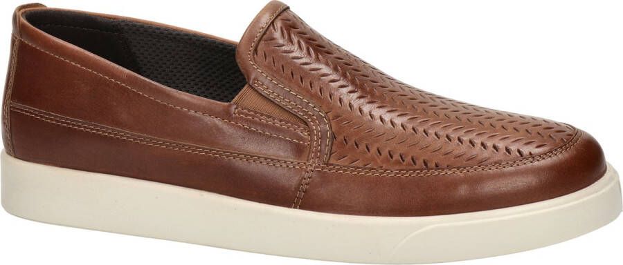 ECCO Street Lite M Instappers cognac Nubuck