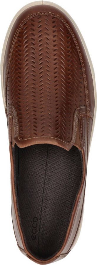 ECCO Street Lite M Instappers cognac Nubuck Heren - Foto 6