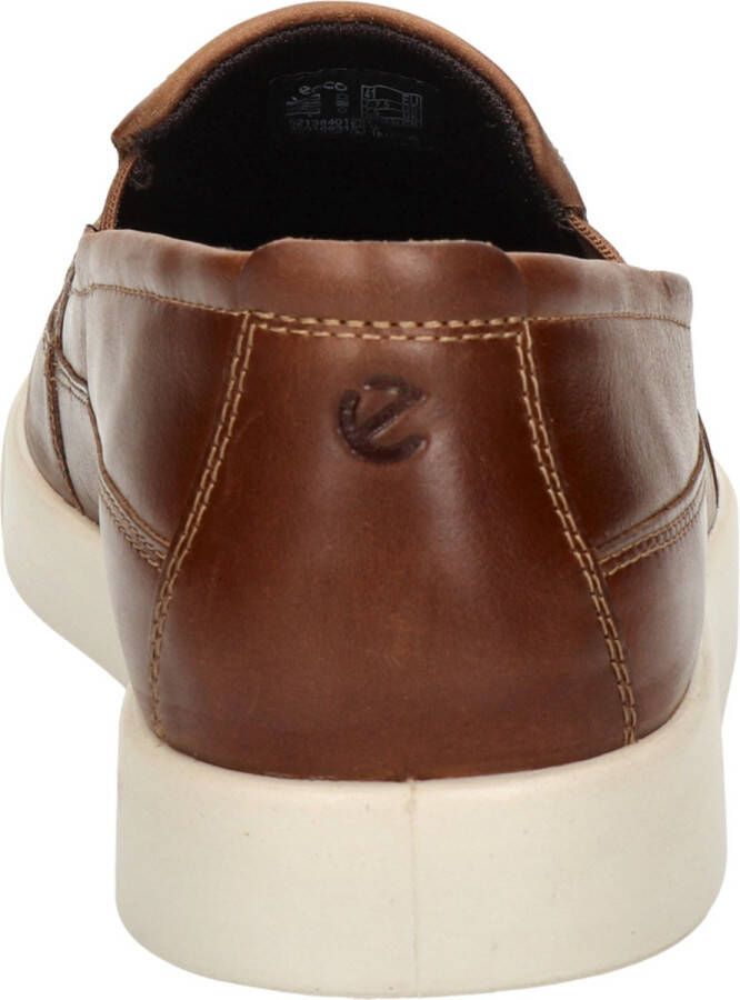 ECCO Street Lite M Instappers cognac Nubuck Heren - Foto 7