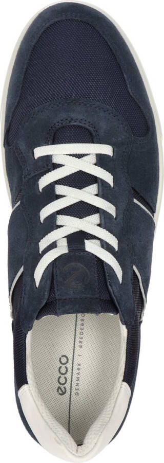 ECCO Street Lite M Sneakers blauw Suede Heren