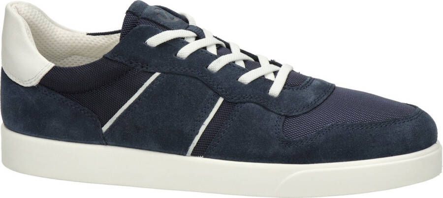 ECCO Street Lite M Sneakers blauw Suede Heren