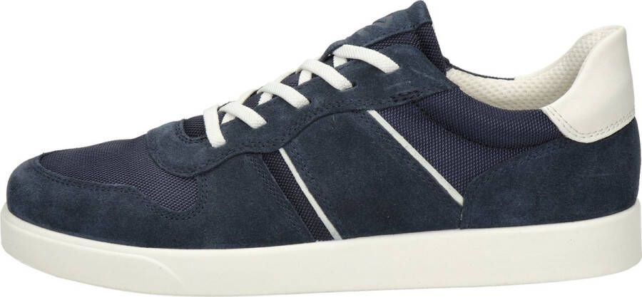 ECCO Street Lite M Sneakers blauw Suede Heren