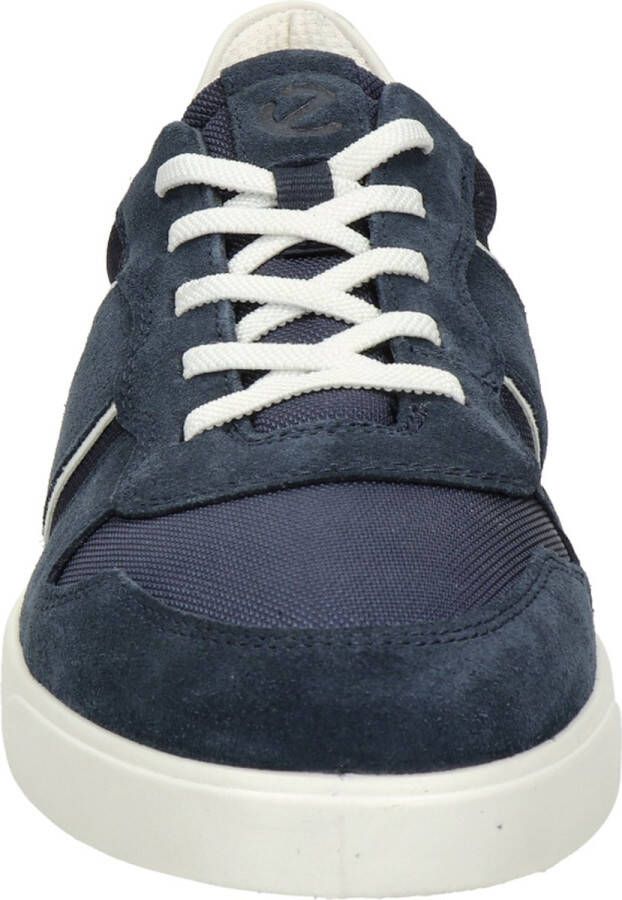 ECCO Street Lite M Sneakers blauw Suede Heren