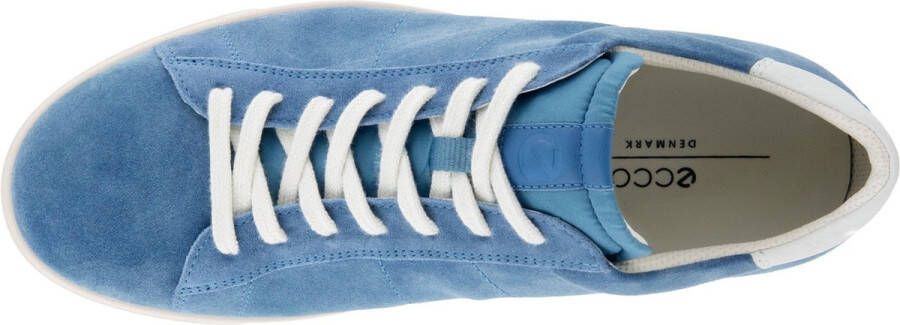 ECCO Street Lite M Sneakers blauw Suede Heren