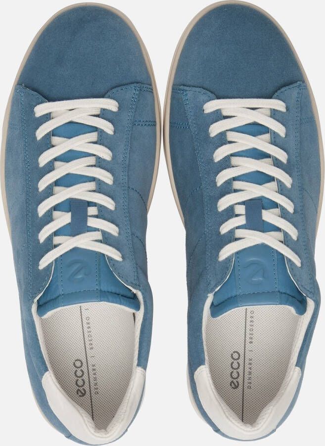 ECCO Street Lite M Sneakers blauw Suede Heren