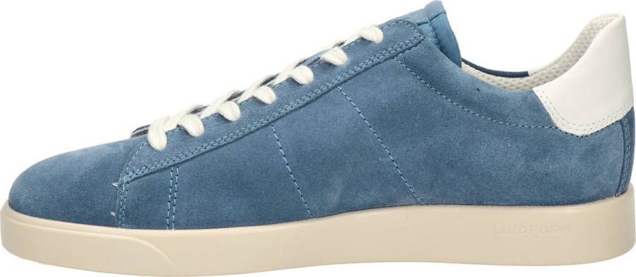 ECCO Street Lite M Sneakers blauw Suede Heren