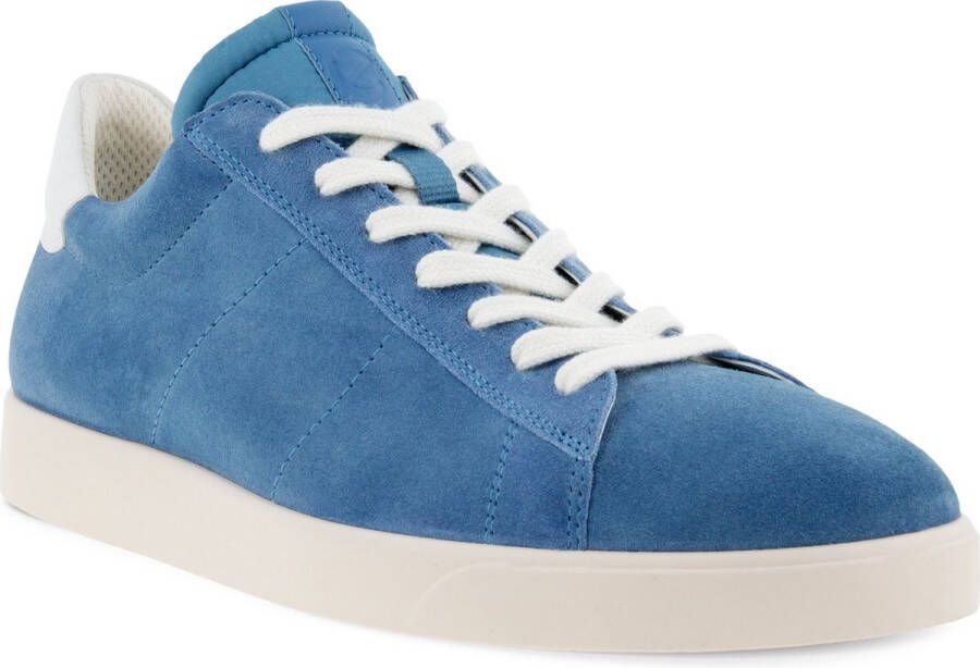 ECCO Street Lite M Sneakers blauw Suede Heren