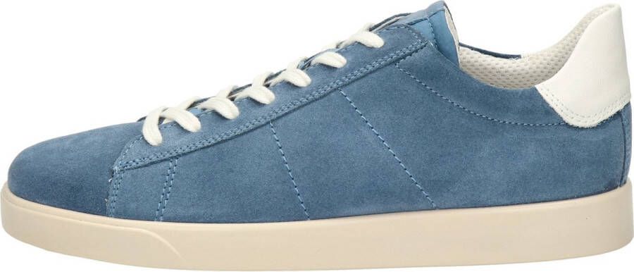 ECCO Street Lite M Sneakers blauw Suede Heren