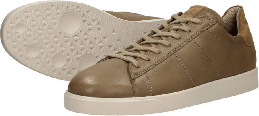 ECCO Street Lite M Sneakers bruin Suede Heren