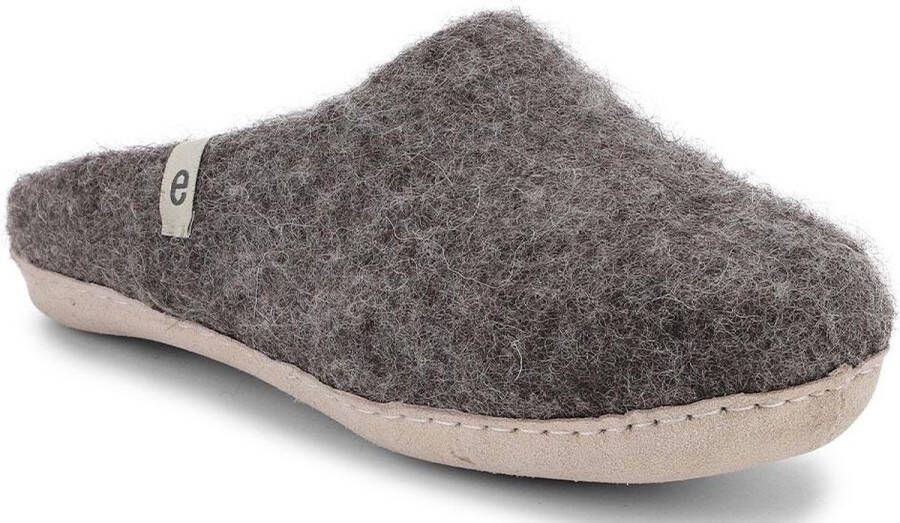 Egos Copenhagen Sloffen Slipper Natural Brown