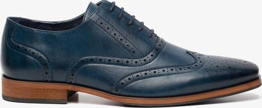 Emilio Salvatini heren veterschoenen Blauw